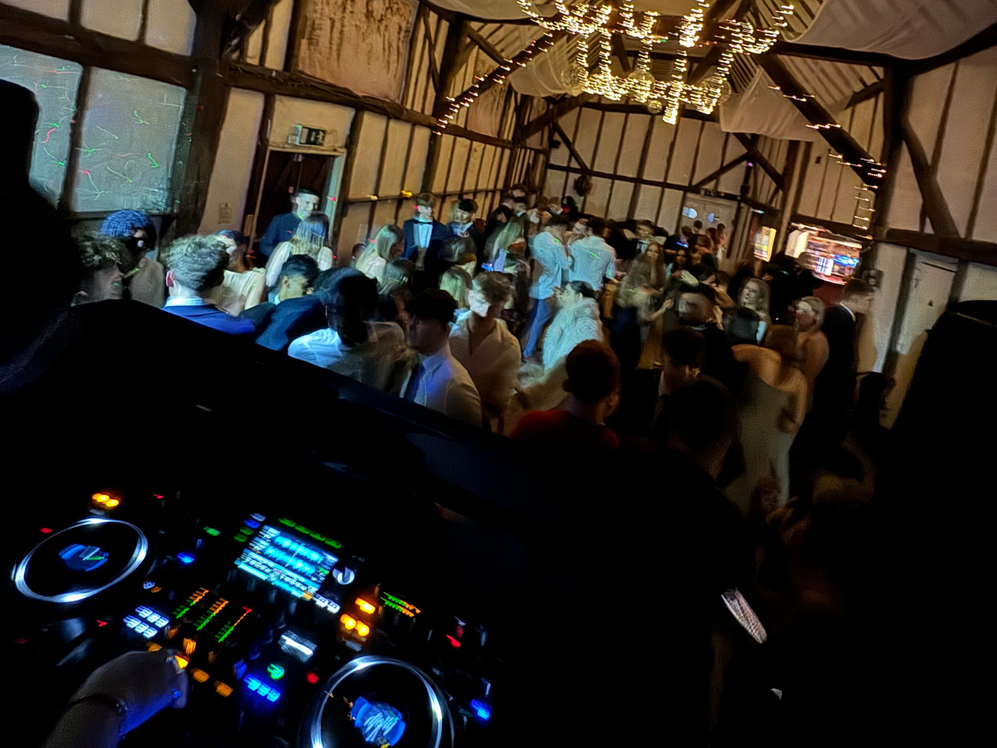 Private party, crowd energy